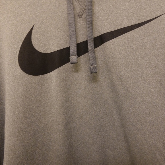 Nike Thermafit Big Swoosh Grey Black - Picture 2 of 5